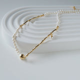 Cattail Pearl Necklace - eclorejewelry