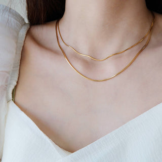 Thin Snake Chain - eclorejewelry