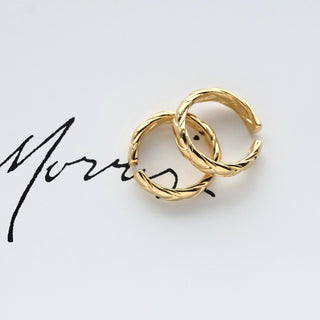 Gold Plated Braid Ring