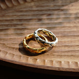 Gold Plated Braid Ring