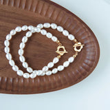 Flower Pearl Bracelet