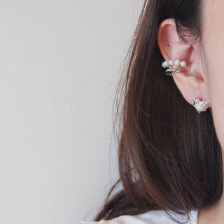 Pearl Ear Cuff - eclorejewelry