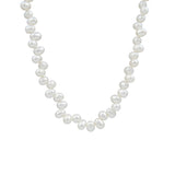 Snowdrop Pearl Necklace - eclorejewelry