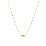 dainty necklace, twist cube