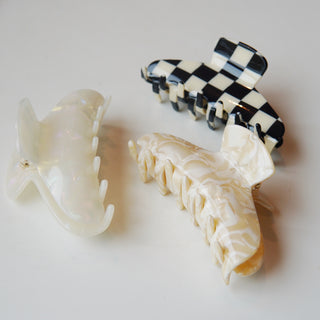 Shell Shape Hair Claw - eclorejewelry