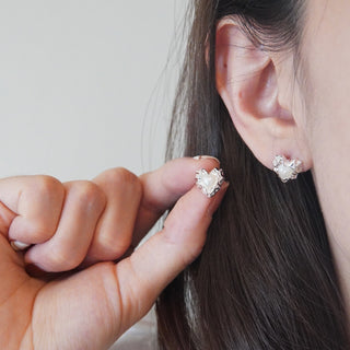 Mini Heart Earrings - eclorejewelry