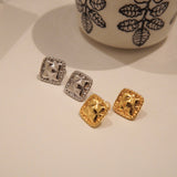 Square Vintage Earrings