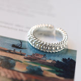 Double Side Pearl Style Ring - eclorejewelry