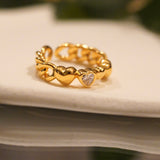 Andrea Heart Ring 