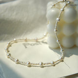 Camellia Pearl Necklace - eclorejewelry