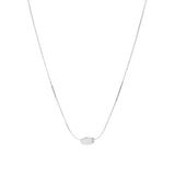 dainty necklace, twist cube